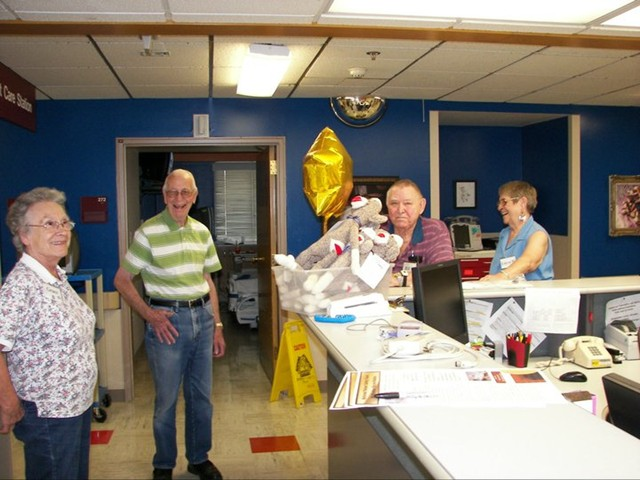 Sock Monkeys Delivered to SRHC